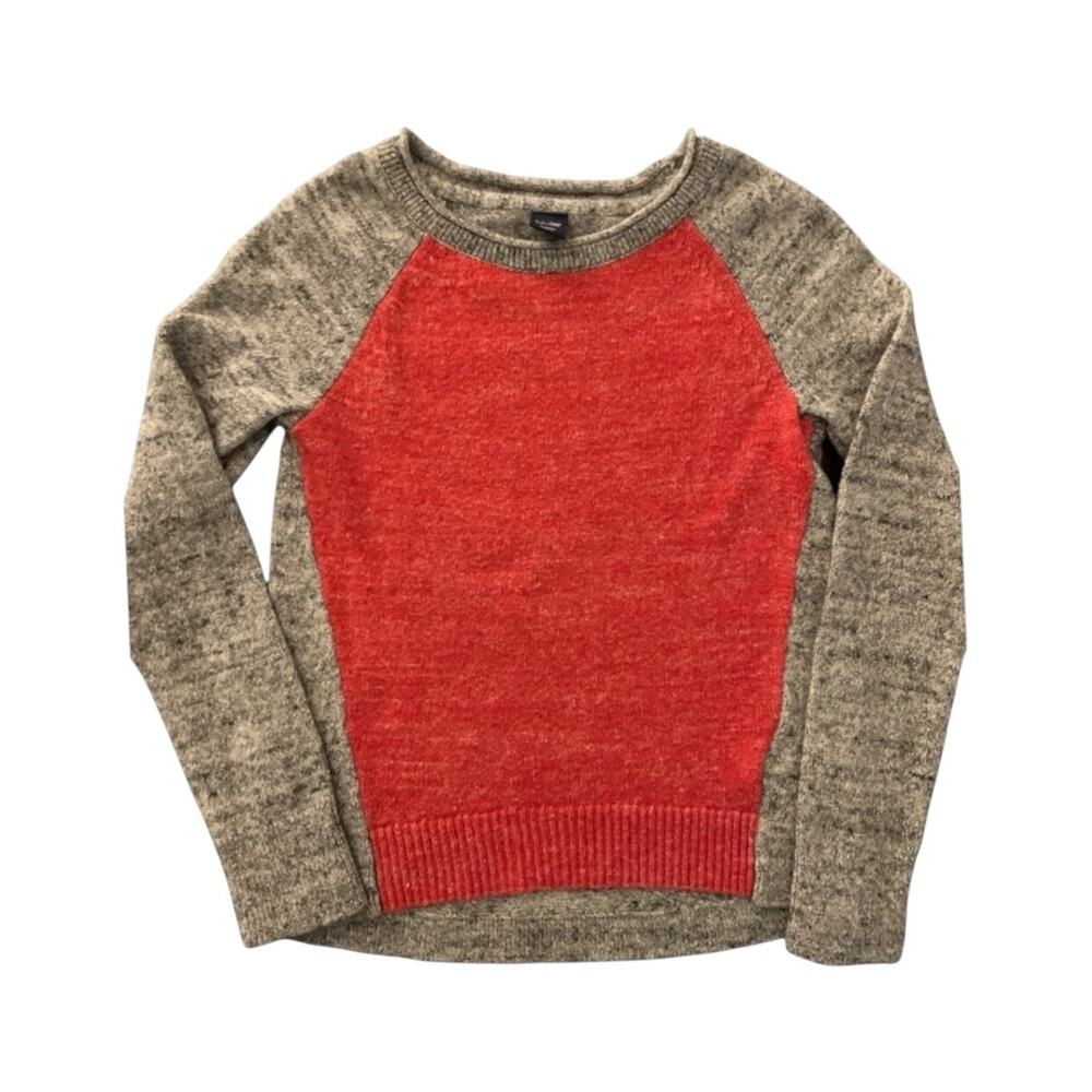 Gap EUC Hi Lo Color Block Sweater. Size 5.
